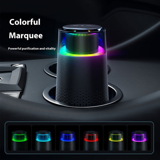 Purificador de Aire Portátil con Luz LED - Para Hogar, Oficina y Espacios Cerrados - Image 3