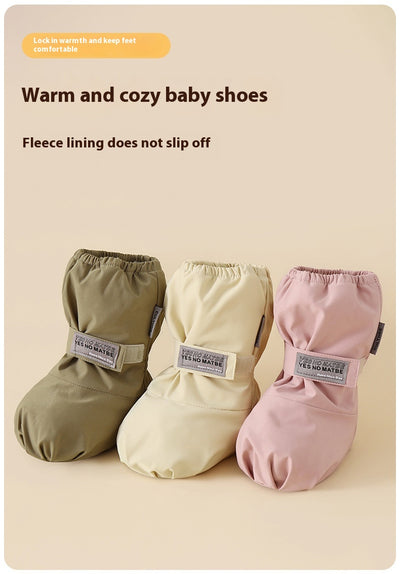 Botines Impermeables de Algodón para Niños - Zapatos de Invierno con Forro Cálido - Image 13