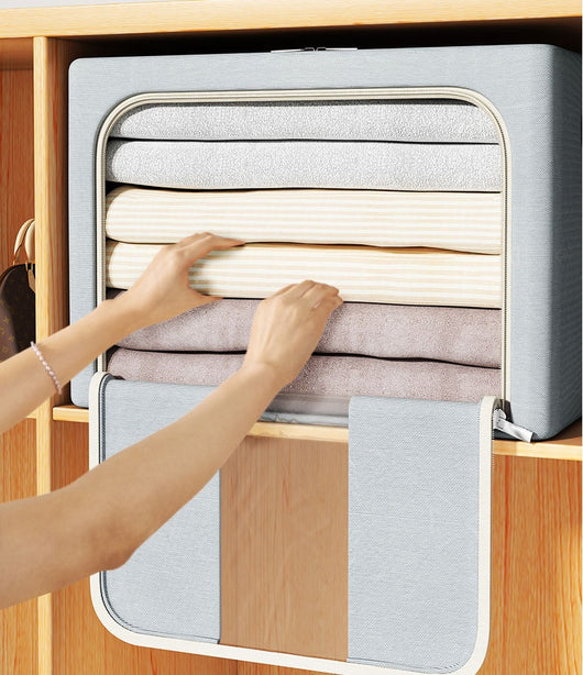 Caja Organizadora de Tela Oxford para Ropa y Almacenamiento - Image 13
