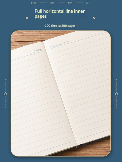 Set de Cuaderno A5 Estilo Chino Vintage para Negocios y Oficina en Caja de Regalo - Image 29