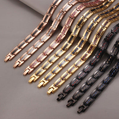 Pulsera de Fibra de Carbono, Germanio y Titanio para Mujer - Image 20