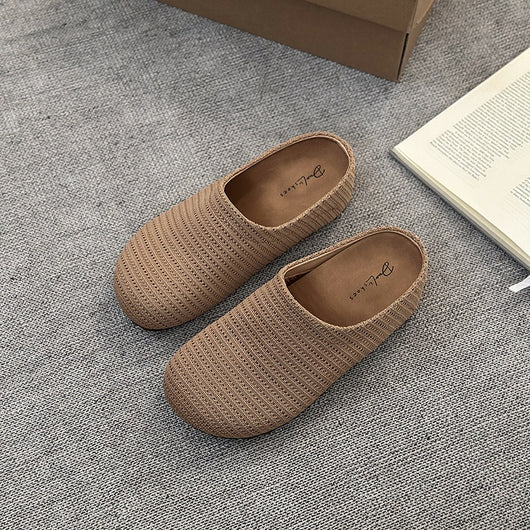 Pantuflas Baotou Cómodas Antideslizantes para Mujer - Image 6
