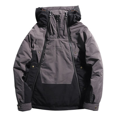 Chaqueta de Plumas con Doble Cremallera y Diseño de Vanguardia - Image 5