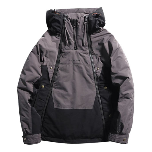 Chaqueta de Plumas con Doble Cremallera y Diseño de Vanguardia - Image 5