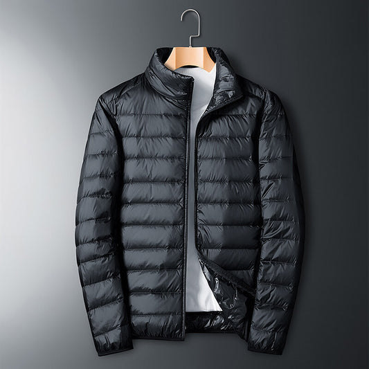 Chaqueta Ligera para Hombre con Cuello Alto