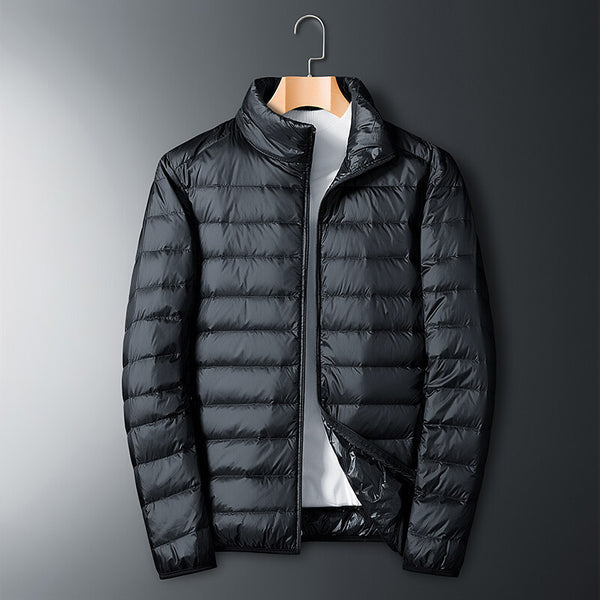Chaqueta Ligera para Hombre con Cuello Alto