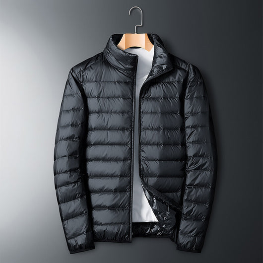 Chaqueta Ligera para Hombre con Cuello Alto