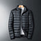 Chaqueta Ligera para Hombre con Cuello Alto