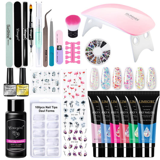 Set Completo de Manicura Profesional con Pegamento Extendido y Herramientas - Image 7