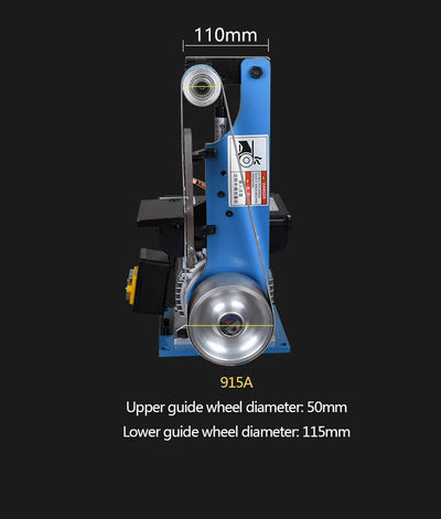Lijadora de Banda Vertical Eléctrica para Afilado y Pulido Profesional - Image 13