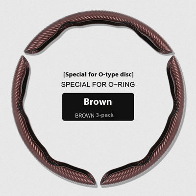 Funda para Volante de Gamuza Absorbente con Patrón Fibra de Carbono - Image 14