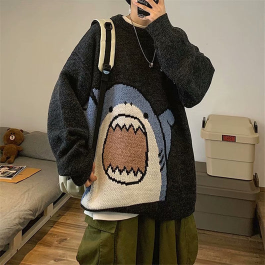 Suéter Holgado Grueso de Invierno con Estilo Personalizado - Image 4