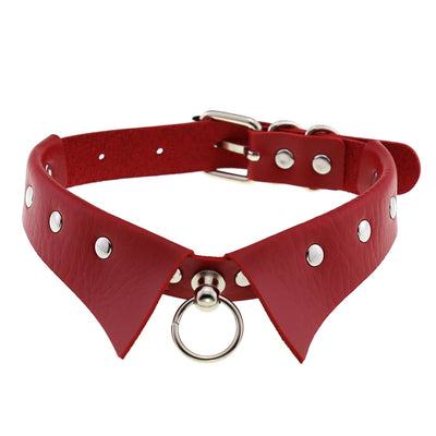 Collar Punk de Cuero Personalizado - Diseño Minimalista y Moderno - Image 33