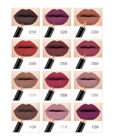 Lápiz Labial Mate Nude NICEFACE - Precisión y Larga Duración - Image 17