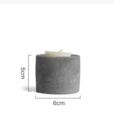 Molde de Silicona para Velas de Cemento y Portavelas de Concreto - Image 7