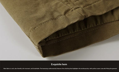 Chaqueta Casual Hombre Cuello Mao Bolsillos Múltiples - Image 10
