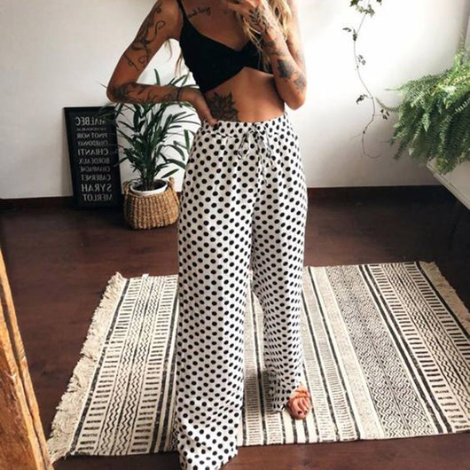 Conjunto Tirantes Estampado con Pantalón Negro - Image 8
