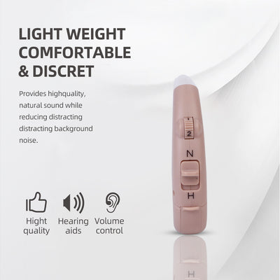 Audífono Retroauricular para Adultos Mayores - Amplificador Auditivo Digital - Image 9