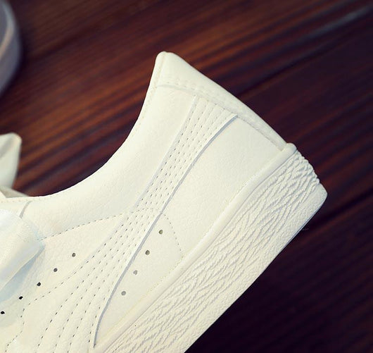 Zapatos Blancos con Moño para Primavera y Otoño - Image 7