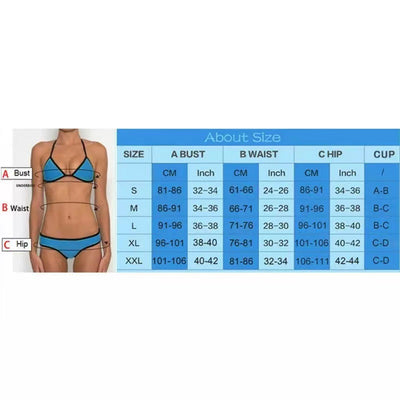 Bikini Estampado con Diseño de Piel de Serpiente y Costuras Contrastantes - Image 7