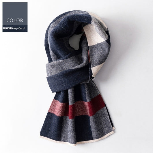 Bufanda Cuadros para Hombre Reversible - Abrigo Invierno Doble Cara - Image 15
