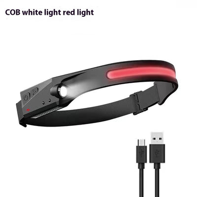 Linterna Frontal Recargable para Correr Nocturno y Pesca - Image 10
