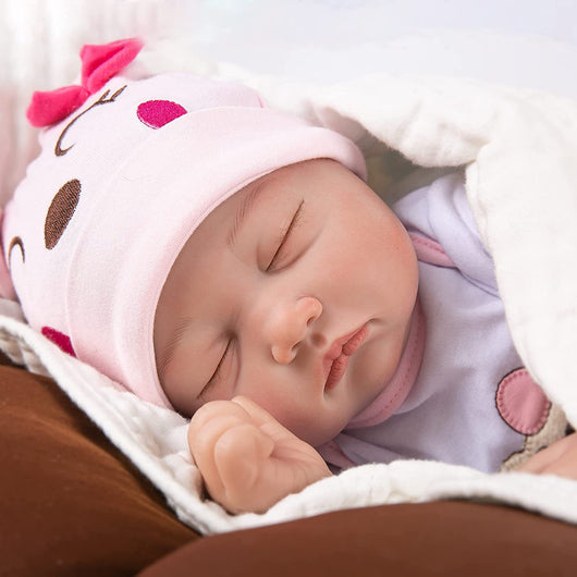 Muñeca Reborn de Plástico Suave con Diseño Cartoon Creativo - Image 16