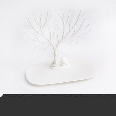 Organizador de Joyas con Soporte Decorativo Árbol - Estuches y Exhibidor para Anillos, Collares y Pulseras - Image 8