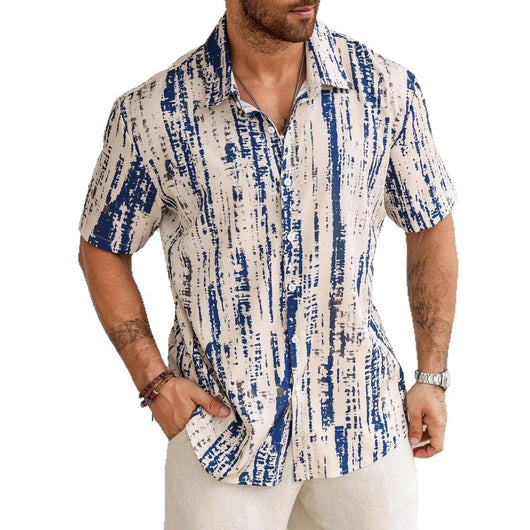 Camisa Casual de Verano Hombre con Tecnología Anti-arrugas 3D - Image 4