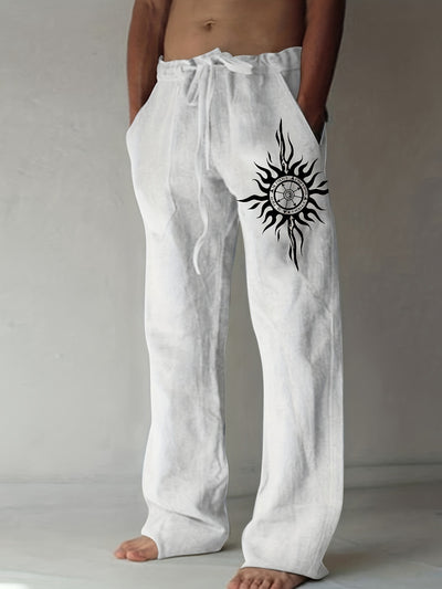 Pantalones Holgados de Pierna Ancha para Hombre - Comodidad Diaria - Image 6