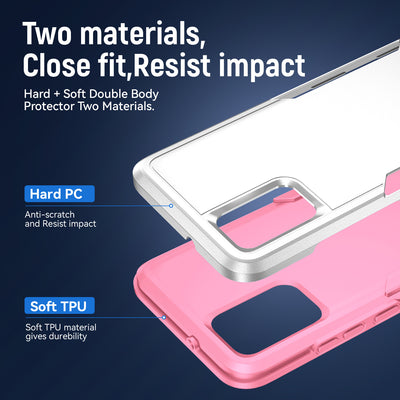 Funda Protectora 2 en 1 con Carga Inalámbrica - Diseño Sólido - Image 30
