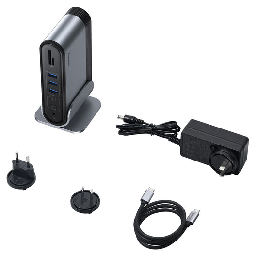 Hub Adaptador USB-C Multifuncional con 4 Pantallas - Image 16