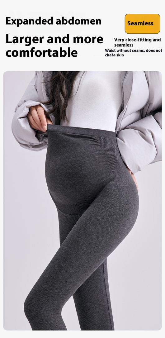 Leggings Térmicos Elásticos para Embarazo Talla Grande - Image 9