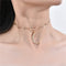 Collar Colgante de Luna con Diamantes Completos - Diseño Capas