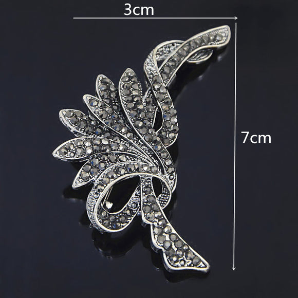 Broche Vintage Gun Black para Solapa - Joyería Clásica para Hombre