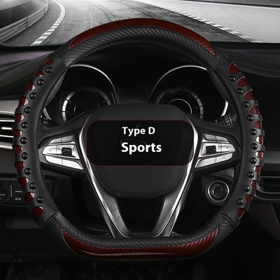 Funda de Volante de Cuero y Silicona para Todas las Estaciones - Image 12