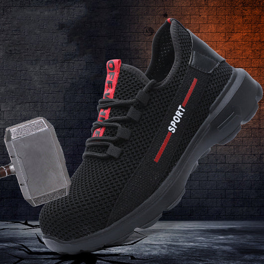 Zapatos de Seguridad Livianos con Tejido Transpirable y Protección Antimachaque - Image 14