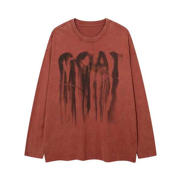 Playera Estampada con Patrón Abstracto para Hombre - Image 5