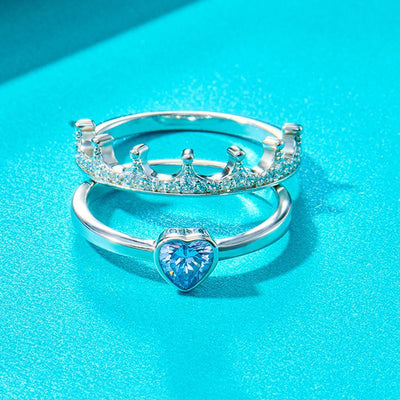 Anillo de Plata Estilo Europeo Amor Creativo - Regalo Perfecto para Bodas y Cumpleaños - Image 9