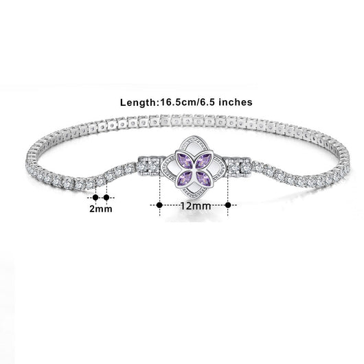 Pulsera de Tenis en Plata 925 - Image 25