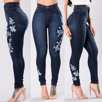 Jeans Bordados Europeos y Americanos - Image 6