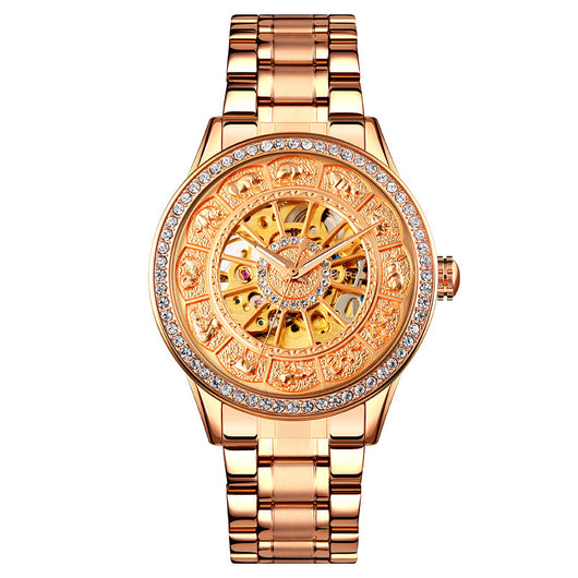 Reloj Mecánico Automático de Cuero para Hombre - Elegancia Empresarial - Image 2
