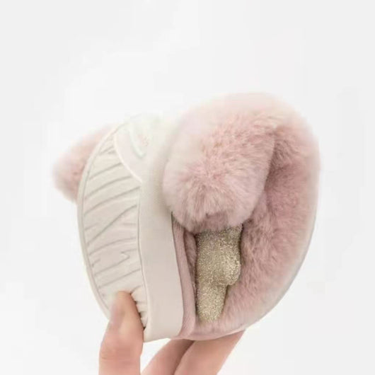 Pantuflas de Conejo con Orejas de Corzo para Mujer - Image 8