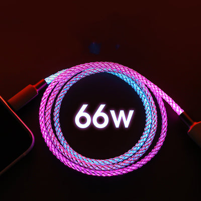 Cable de Carga Rápida RGB para Streaming con Transferencia de Datos - Image 9