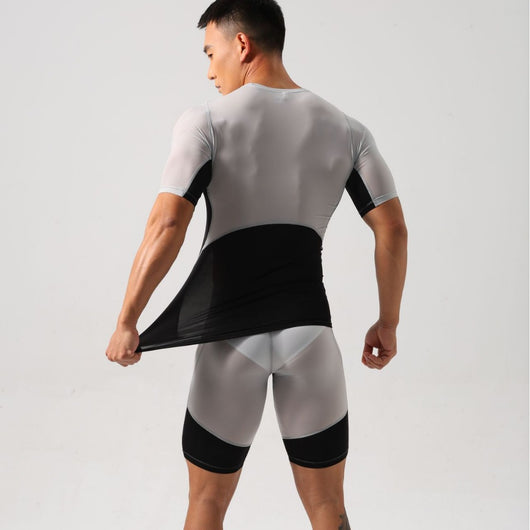 Traje Deportivo Ajustado Nude Súper Elástico y Cómodo - Image 5
