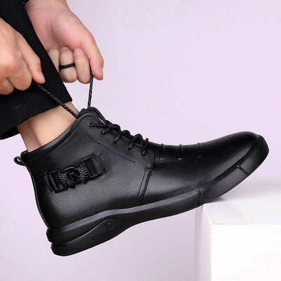Botas Martin con Cordones Frontales y Tacón Plano para Hombre - Image 7