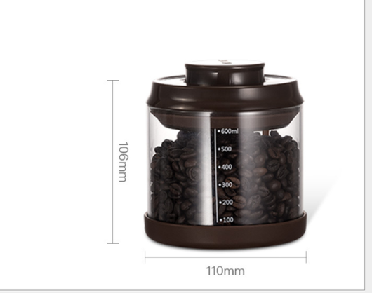 Recipiente Hermético de Vidrio Borosilicado para Café y Almacenamiento - Image 5