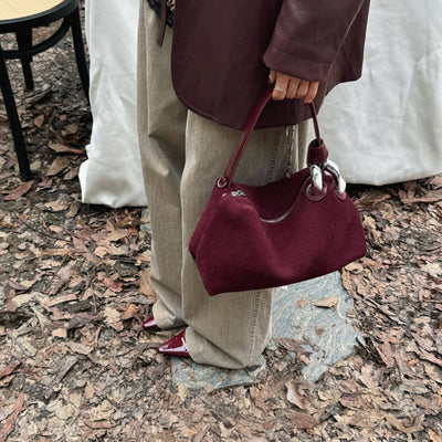 Bolso Crossbody de Ante Gamuza Premium con Diseño Exclusivo para Mujer - Image 3