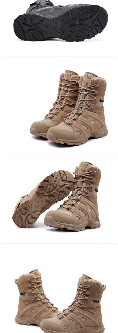 Botas Tácticas Altas con Amortiguación de Impacto y Suela Antideslizante - Image 8