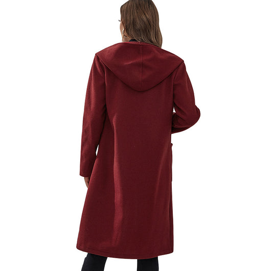 Suéter Abrigo Largo Holgado Multiuso para Otoño e Invierno - Image 5